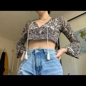 Reworked American Eagle top